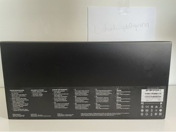 NEW SEALED - NVIDIA GeForce RTX 4090 Founders Edition 24GB GDDR6X Graphics Card