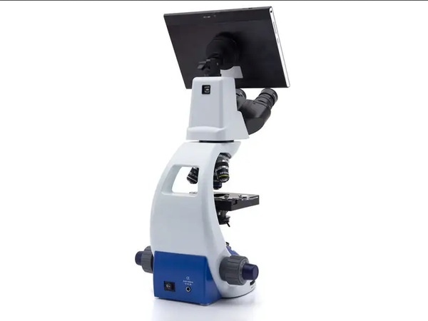Микроскоп Б-190ТБ с цифровой камерой и планшетом в комплекте.