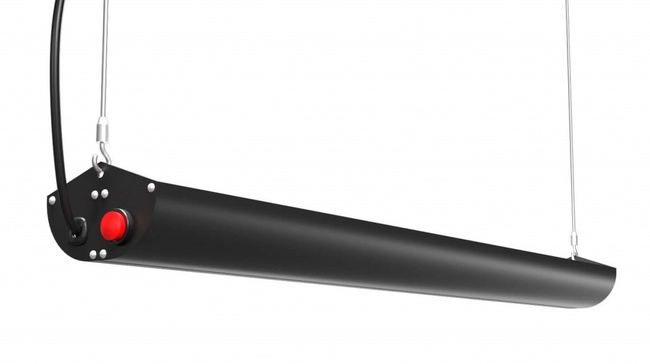 LED «Лодочка» 100W, BridgeLux, Sunlike солнечного спектра, светильник потолочный подвесной отраженного света,  2 М, 12000 ЛМ, 3500–4000 К,  – АНДИ Групп