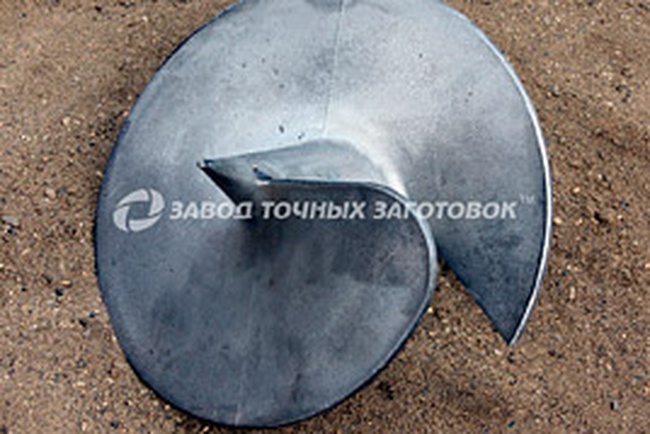 Литые наконечники для винтовых свай