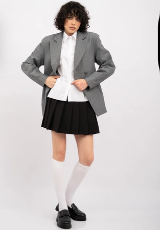 Пиджак приталенный оверсайз