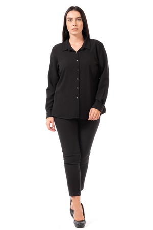 Büyük Beden Klasik Patlı Gömlek