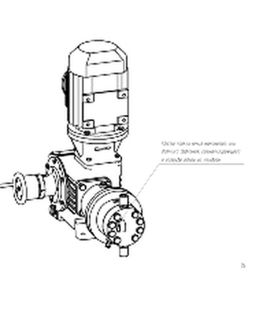 Мембранный  НДР-2М 25/400 дозировочный насос