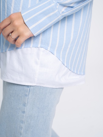 Рубашка в полоску