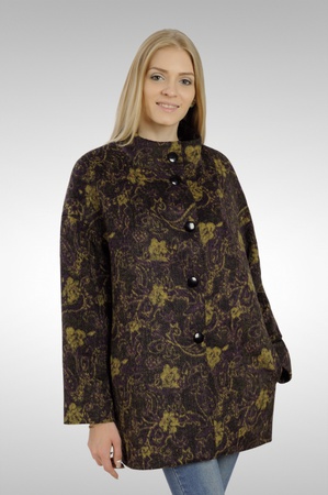 РУСЛАНА СИНТЕПОН,ДЛ. РУКАВ,ПОЛ.ПОДКЛАД Лама-пейсли