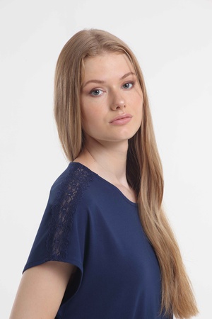 Night Dress %48 cotton /%48 modal / %4 elasten