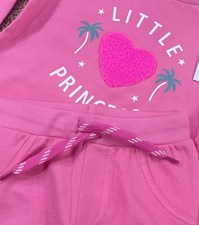 Minotti Çocuk ilmek örgü yuvarlak yakalı P/J takım