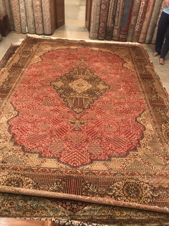 Handmade silk carpets
