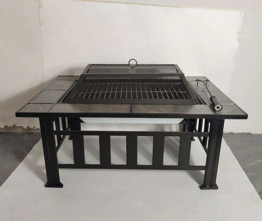 Terrace Indoor Furniture Fire Pit Table Set
