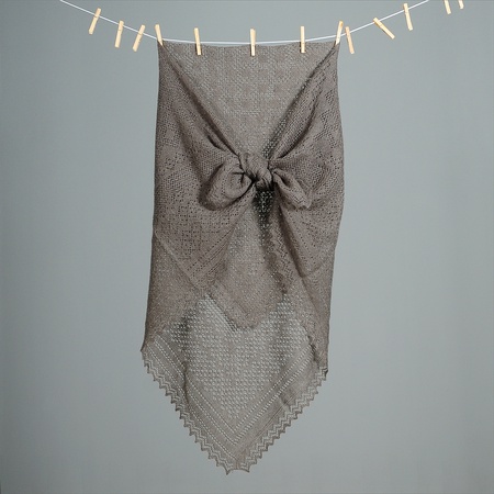 Оренбургский пуховый платок П3-130