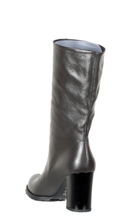 Женские полусапожки, натуральная кожа <G607>