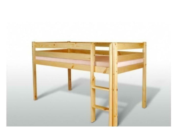 Подростковые кровать-чердак из массива дерева европейского производства, цена ниже чем у производителя