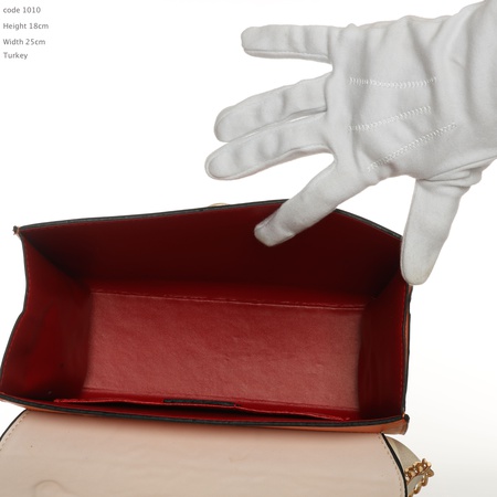 Lamis markası yılan desenli omuz bayan çantası