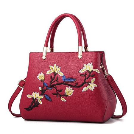 women handbag with embroidery top quality