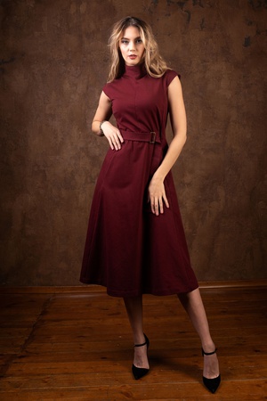 112-1696 Платье Солнечный лео