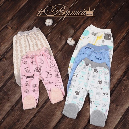 Ползунки на еврорезинке