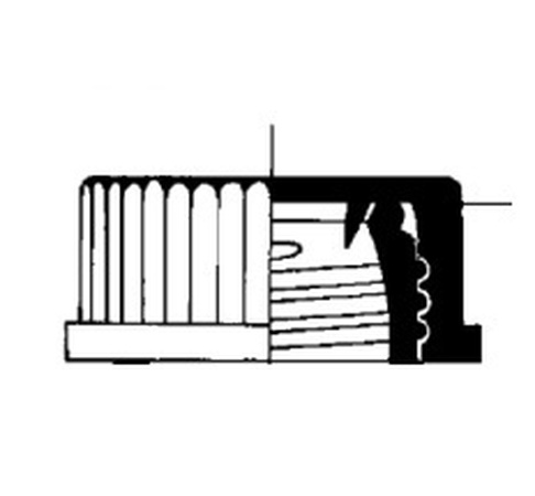 Simax罐的蓝色盖子