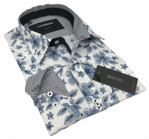 Dijital emprime erkek gömlek