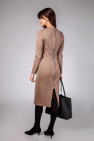 Платье - футляр миди