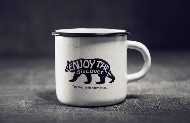 ATOM mug "THE DISCOVERY"