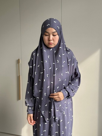 Комплект Платье с платком