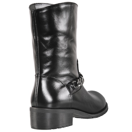 Женские полусапоги, натуральная кожа <G911>