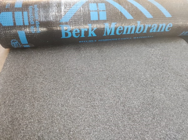 Bitüm-polimer membranların su yalıtımı BERK MEMBRANE