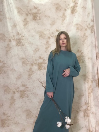 Базовые платье из турецкого трикотажа