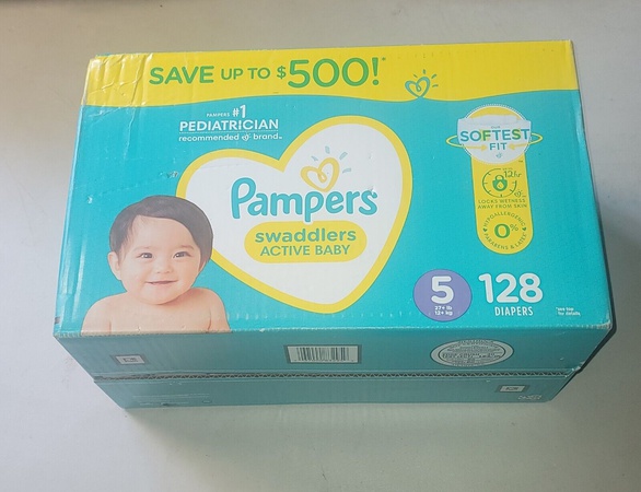 Пеленальные подгузники Pampers Active Детские подгузники