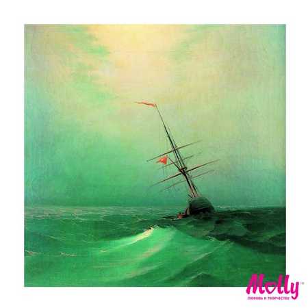 Paint by number Aivazovsky. Blue Wave