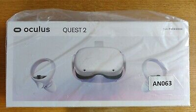 НОВАЯ универсальная автономная гарнитура VR Meta Oculus Quest 2 128 ГБ — белая