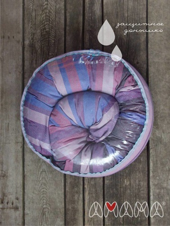 Подушка Путешественница, сиреневая гамма