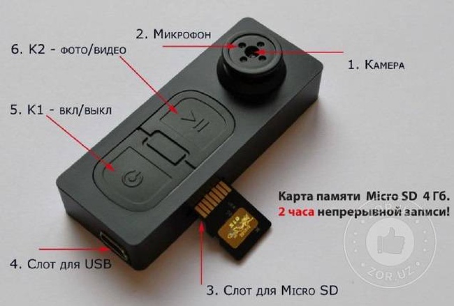 Gizli Video Kamera Düğmeleri! Renkli Sesli Video Kaydı! Kişisel Güvenlik Kontrolü İçin Gerekli Alet!