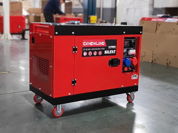 Taşınabilir sessiz elektrikli start ev dizel jeneratör