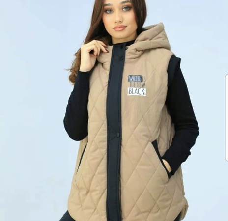 Безрукавки оверсайз