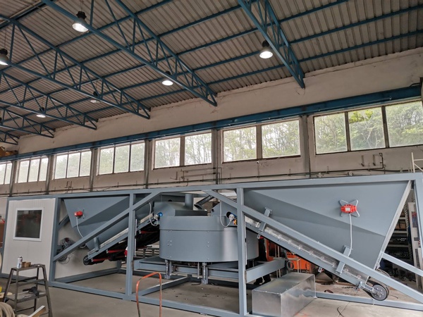 Containerized mobile concrete plant SUMAB K40