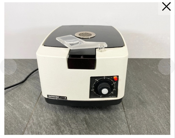 Clay Adams Autocrit 420575 Ultra 3 Micro-Hematocrit Centrifuge +Rotor w Warranty