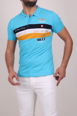 Рубашка Батник воротник-поло из ткани пике