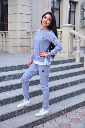 İtalya için pamuklu eşofman takımı