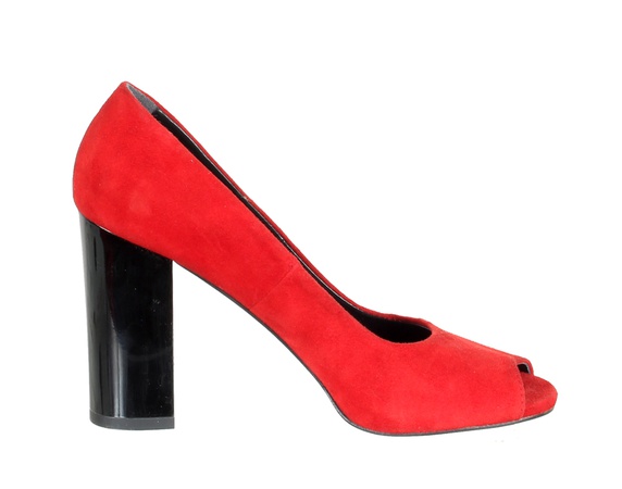 Женские туфли, натуральная замша <G8401>