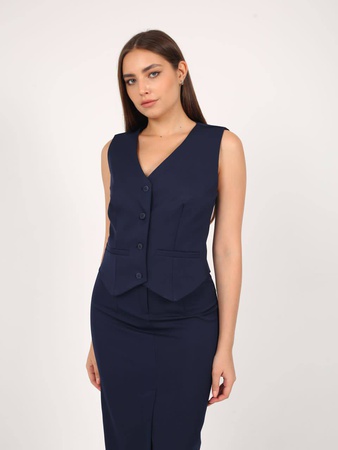 Костюм жилет+юбка