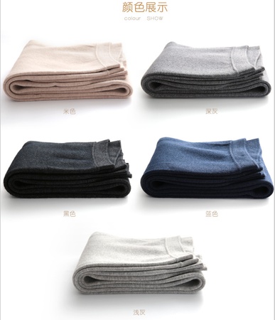 Sonbahar ve kış erkek tam yün pantolon, kalın sıcak pantolon, kadın ince alt saf yün pantolon