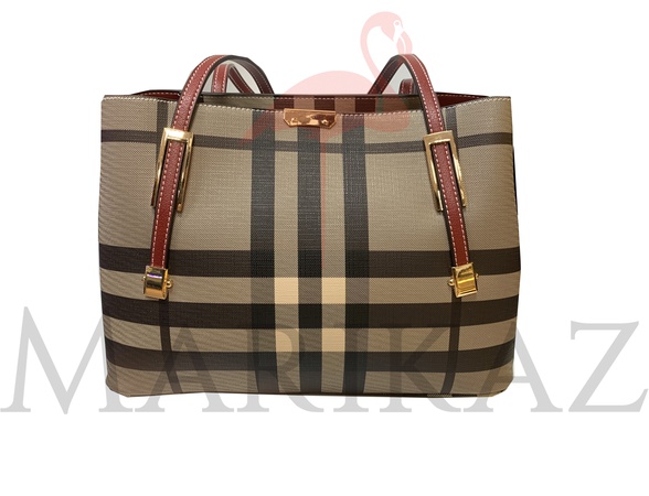 Женская сумка. Клетка Brown