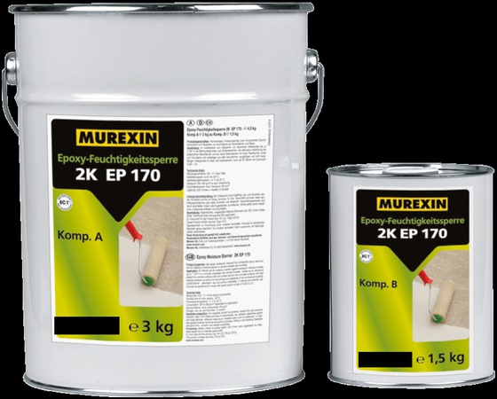 ЭПОКСИДНЫЙ ВЛАГОЗАЩИТНЫЙ БАРЬЕР MUREXIN 2K EP 170 1.5 kg.