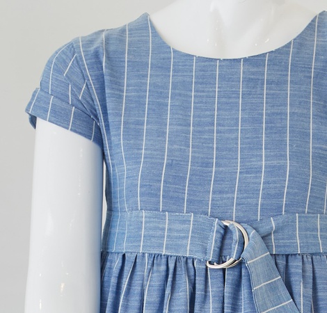 Платье в полоску