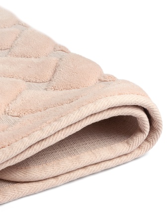 Set of bath and toilet mats