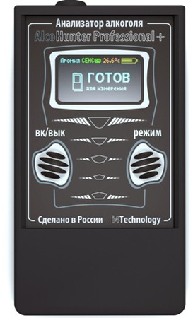 Алкотестер "AlcoHunter Professional+"