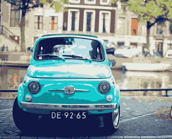 Paintings by numbers