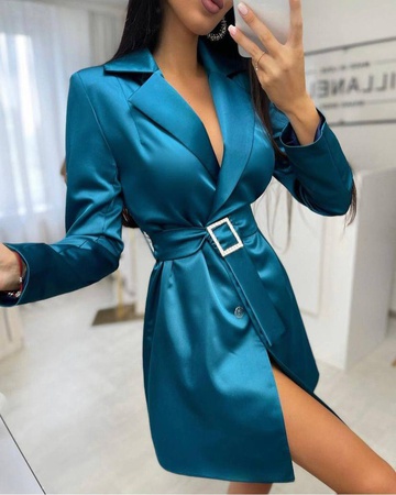 Жакет атласный полный молд. Модель 5079