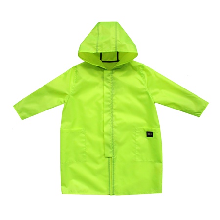 Дождевик "DNK.Russia" кислотно-зеленый